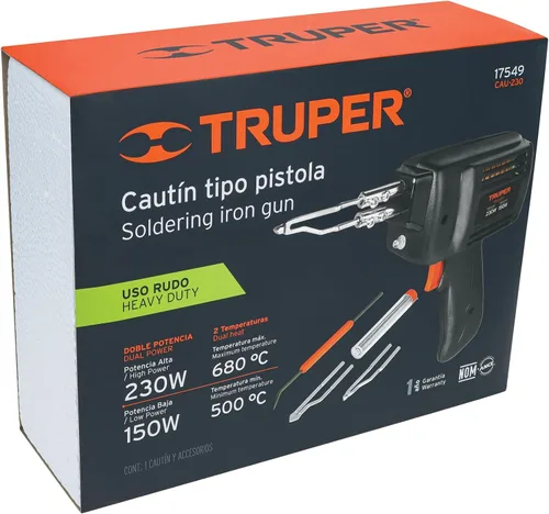 Miniatura 6 de TRUPER CAU-230 Pistolas de soldadura de calor duales 230W