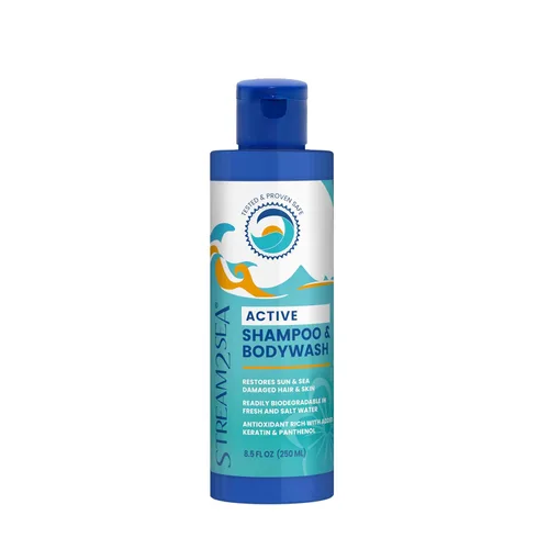 Miniatura 10 de STREAM 2 SEA Champú y acondicionador, gel de baño 3 en 1 para natación, champú para nadadores Reef Safe para hombres, mujeres y niños, champú