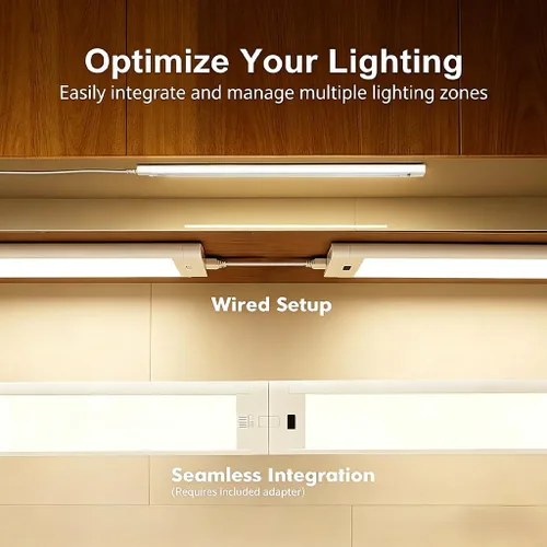 Miniatura 5 de Barra de luz LED enlazable de alto brillo de 12 pulgadas, luces de movimiento activadas por ondas manuales para cocina, hogar, habitación 5 CCT