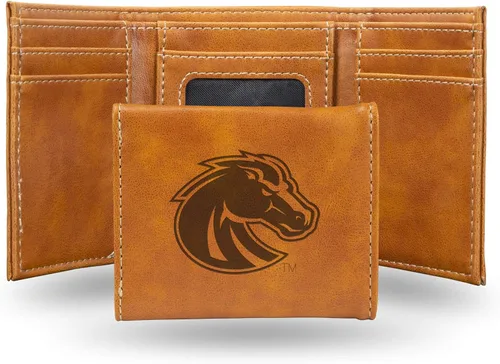 Miniatura 148 de NCAA Rico Industries - Billetera triple grabada con láser, con grabado láser, accesorio para hombre