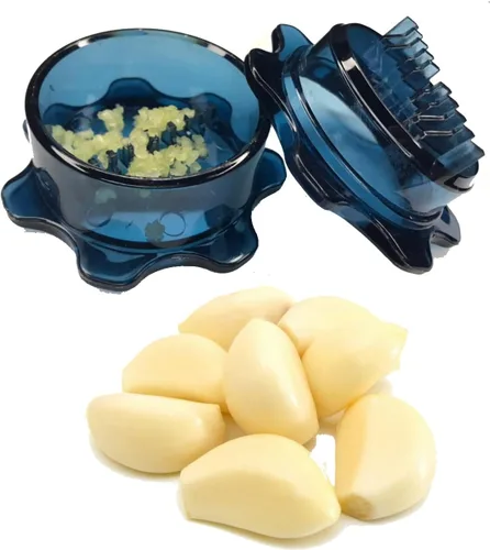 Angel's Peel Lounge Picadora de Grlic, prensa manual de ajo para preparación rápida de comidas, herramientas de cocina para picar ajo, jengibre,