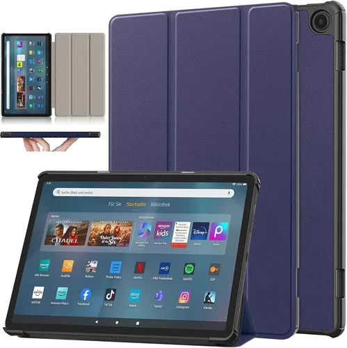 Miniatura 10 de Funda para tableta Amazon Fire Max 11 (13ª generación, versión 2023) de 11 pulgadas con protección de encendido y apagado automático, de piel