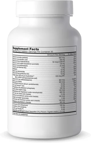 Miniatura 2 de Cooper Complete - Multivitamínico integral original con hierro - Suplemento multivitamínico diario y mineral - 30 porciones por botella. Paquete de 2