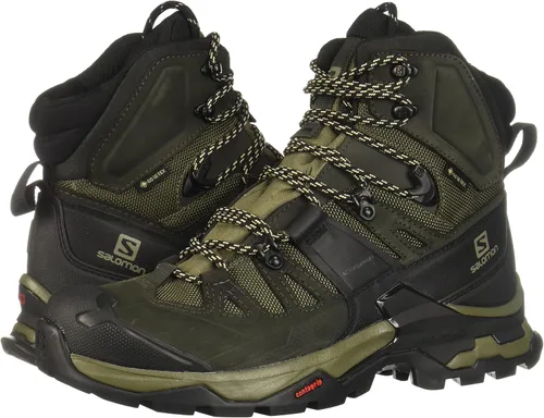 Miniatura 14 de Salomon Quest 4D GTX - Botas de mochilero para hombre, color olivaoscuro
