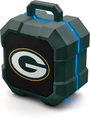 Miniatura 34 de SOAR NFL Shockbox - Altavoz Bluetooth inalámbrico LED, resistente al agua, IPX4, 5.0 Bluetooth con más de 5 horas de tiempo de reproducción, pequeño