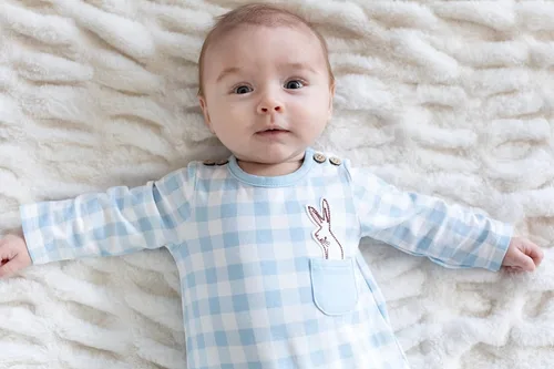 Miniatura 6 de Mud Pie Baby Boys Bunny Pocket Sleeper