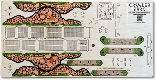 Miniatura 9 de Kit de Arranque Circuito RC Crawler Park 1/24 1/18