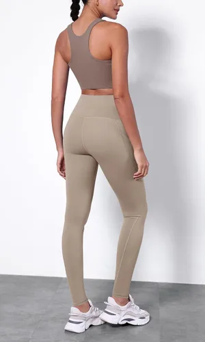 Miniatura 3 de ODODOS - Leggings de yoga de cintura alta con bolsillos para mujer, pantalones de yoga deportivos con control de abdomen, no se transparentan