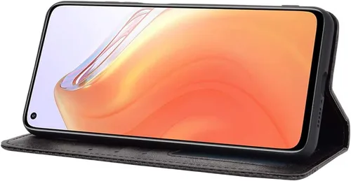 Miniatura 4 de Funda para Xiaomi Mi 10T 5G Caso,Funda para Xiaomi Mi 10T 5G M2007J3SY / Mi 10T Pro 5G M2007J3SG / Redmi K30S Case PU Leather Flip Cover Negro