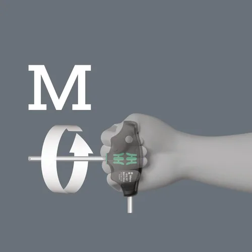 Miniatura 9 de 454/10 HF Imperial 2 Screwdrvr Mango en T Hex-Plus 10 piezas