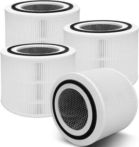 Miniatura 8 de Lazyshine Filtro de repuesto para purificador de aire Core 300 compatible con LEVOIT Core 300 Purificador de aire 3 en 1 H13 True HEPA Filtro
