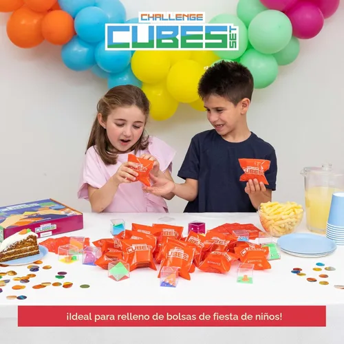 Miniatura 6 de BONNYCO Cubos de Rompecabezas Mentales para Niños, Paquete de 30. Rellenos para Bolsas de Golosinas de Piñata para Niños de 3-5 y 4-8 años, Regalos