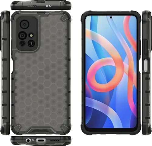 Miniatura 72 de Funda para Xiaomi Poco M5s 4G, Funda para Redmi Note 10 4G / Note 10S 4G / Note 11 SE (India) Case Case 2 en 1 Funda para teléfono Blanco