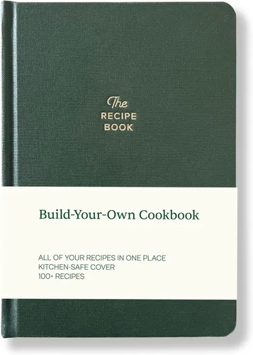 Kunitsa Co. Cuaderno de Recetas - Regalo de Recuerdo, Libro en Blanco de Recetas de Tapa Dura para Escribir Tus Propias Recetas con Sugerencias de