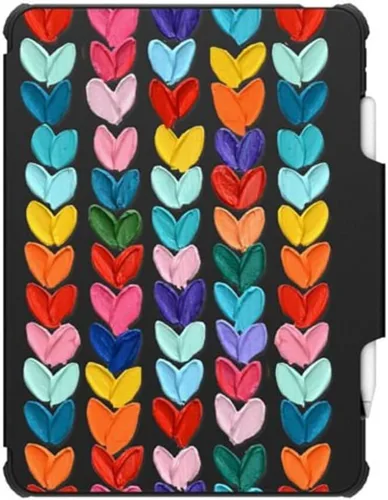 Miniatura 40 de CASETiFY Estuche de impacto para iPad Pro 12.9" (3ª/4ª/5ª/6ª generación) - Libro de composición Brachio - Negro transparente