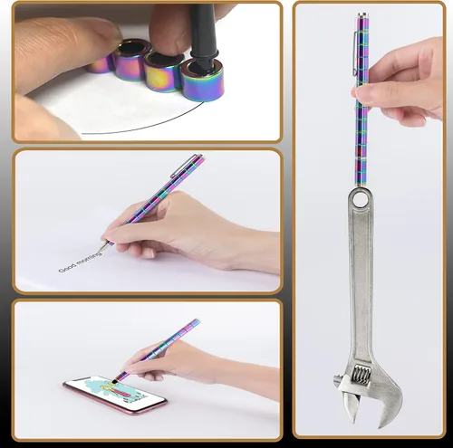 Miniatura 5 de Bolígrafo Fidget Magnético, Juguetes Fidget Geniales, Regalo para Chicos Adolescentes, Juguetes Fidget - Perfecto para Alivio del Estrés y Enfoque