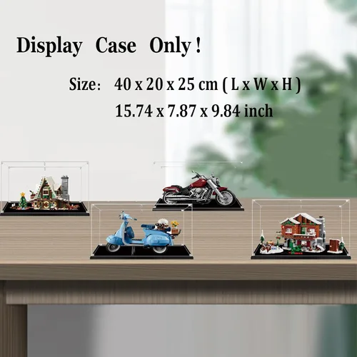 Miniatura 2 de Vitrina para Lego 10269 10298 10325 10275 - Caja de exhibición de acrílico transparente