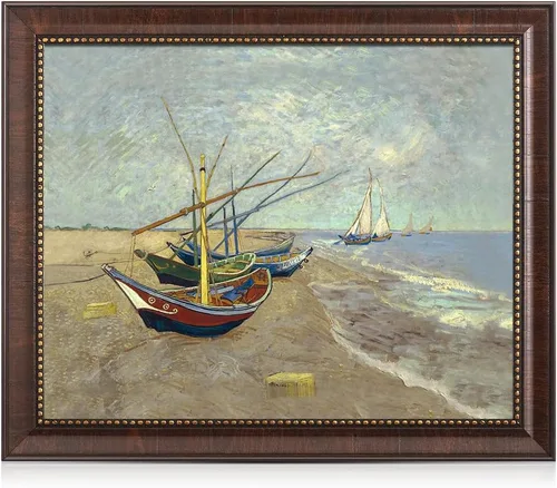 Miniatura 32 de Serie de pinturas de Vincent Van Gogh (favoritos). Reproducción de arte clásico de Van Gogh, impreso en lienzo Noche estrellada