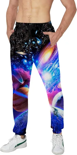 Miniatura 2 de Novedosos pantalones deportivos unisex con gráficos 3D de novedad, pantalones deportivos holgados y frescos S-XXL