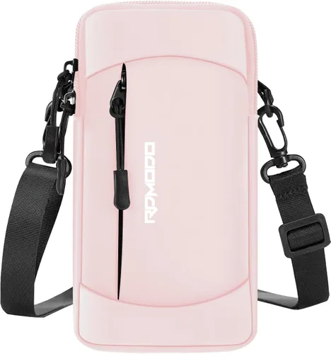 Miniatura 7 de Soporte de teléfono para correr, banda de brazo de gran capacidad para teléfono para correr y caminar, soporte ligero para teléfono celular