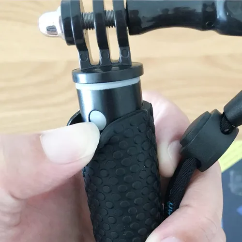 Miniatura 4 de Extensión corta de 19 pulgadas, mango compacto, mango compacto, ajustable, impermeable, monopié compatible con GoPro Hero 13, 12, 11, 10, 9, 8, 7