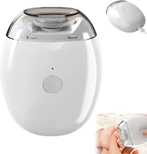 Amoladora de uñas automática universal, cortaúñas eléctrico con luz LED y 3 ajustes de velocidad para un cuidado seguro de las uñas, cortaúñas