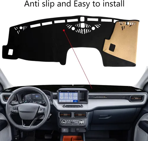 Miniatura 2 de Cubierta de salpicadero, consola central interior personalizada compatible con Ford Maverick 2022-2025, protector de alfombra