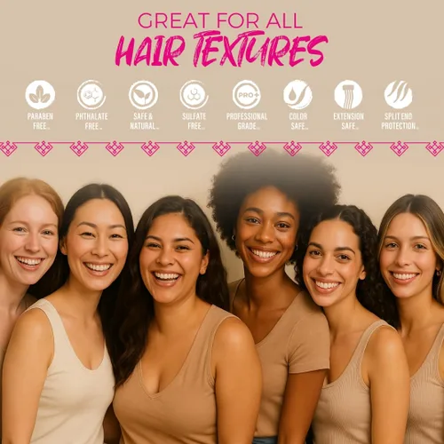 Miniatura 7 de Viori Coconut Bliss - Barra de champú hidratante y reparadora avanzada, fabricada con agua de arroz para el crecimiento del cabello, champú hecho a