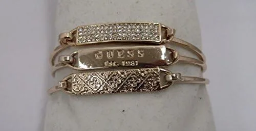 Miniatura 3 de Guess Pulsera de identificación de tensión de 3 piezas