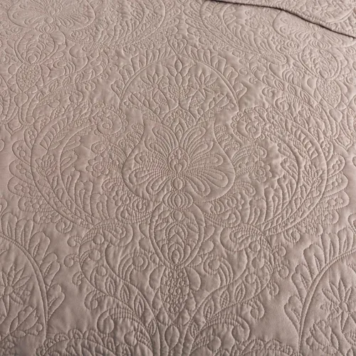 Miniatura 308 de HoneiLife - Juego de colcha de tamaño Queen, juego de ropa de cama de pana bordada de 3 piezas, colcha de lujo, ligera, cálida, para todas las Pana