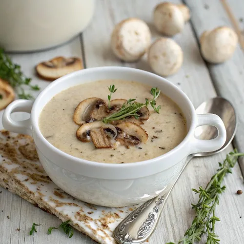 Miniatura 3 de Sopa Campbell's Crema de Champiñones Condensada, Lata Tamaño Familiar de 22.6 oz (Paquete de 12)