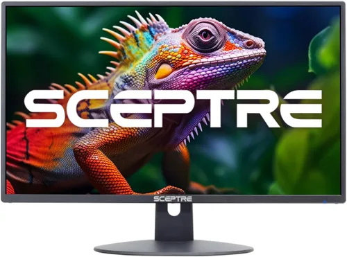 Miniatura 4 de Sceptre - Monitor LED delgado Prime de 24 pulgadas, 1080p 99% sRGB 2x HDMI VGA con altavoces integrados, color negro máquina