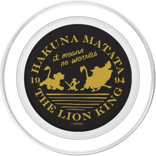Miniatura 2 de Disney The Lion King Hakuna Matata Simba Timon Pumbaa PopSockets MagSafe PopGrip para iPhone