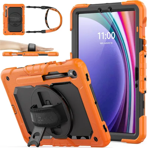 Miniatura 19 de SEYMAC stock Funda para Samsung Galaxy Tab S10 Lite / S10 FE / S9 FE 5G / S9 Funda para Tableta 10.9''/ 11'' Protectora con Protector de Pantalla