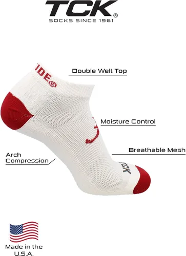 Miniatura 4 de Alabama Crimson Tide Calcetines Footie No Show