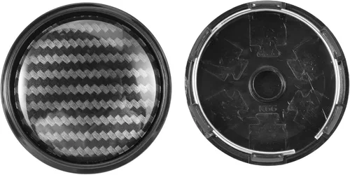 Miniatura 6 de X AUTOHAUX Tapacubos centrales de rueda de 2.480 in y 2.598 in, cubre llantas universales, piezas de tapa de cubo para coche, color negro
