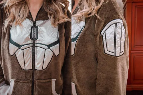 Miniatura 5 de Star Wars The Mandalorian Bounty Hunter Din Djarin - Mameluco unisex XXL Marrón