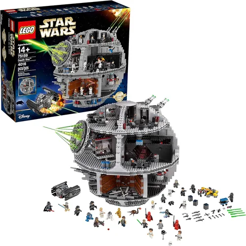 Set de construcción LEGO Star Wars Death Star 75159 Estación Espacial con minifiguras de Star Wars para niños y adultos (4016 piezas)