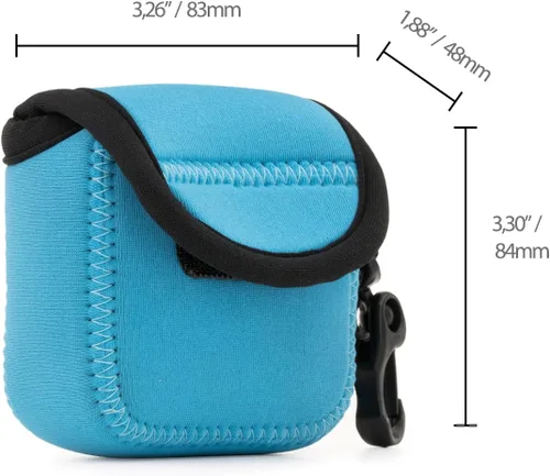 Miniatura 2 de MegaGear Funda de neopreno ultraligera para cámara compatible con DJI Osmo Action, Sony RX0 II, GoPro Hero 7, Sony RX0 1.0, GoPro Hero 5 Black, Hero
