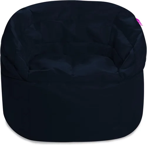 Miniatura 14 de Posh Beanbags - Sillón puff grande, 38 pulgadas, color azul rey sólido Nylon suave - Azul real