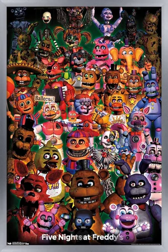 Miniatura 15 de Trends International Five Nights at Freddy's - Póster de pared Ultimate Group, 22.375 x 34 pulgadas, versión sin marco