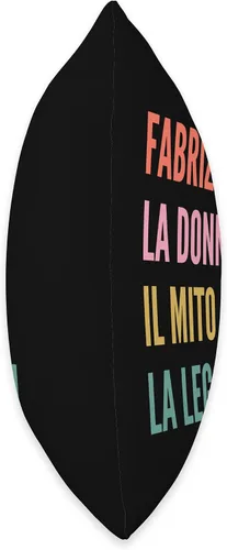 Miniatura 2 de Funny Italian First Name Design - Fabrizia Throw Pillow