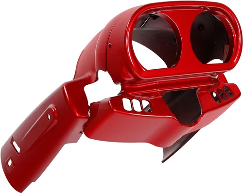 Miniatura 4 de HR3 Carcasa para instrumentos de color rojo malvado compatible con Road Glide Special FLTRXS 2018 y Road Glide FLTRX 2019 (reemplazo para OEM)