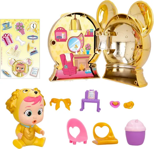 Miniatura 3 de Cry Babies Magic Tears Disney Edition Mini muñeca sorpresa coleccionable con lágrimas reales y accesorios Muñeca para niños mayores de 3 años