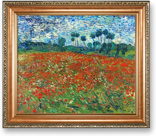 Miniatura 198 de A&T ARTWORK Noche estrellada sobre el Ródano de Vincent Van Gogh. Tamaño del marco: 36 x 30 pulgadas, tamaño de la imagen: 30 x 24 pulgadas