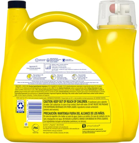 Miniatura 6 de Tide Simply Liquid - Detergente para ropa, aroma refrescante de brisa, 138 cargas, 182 onzas líquidas, detergente todo en uno