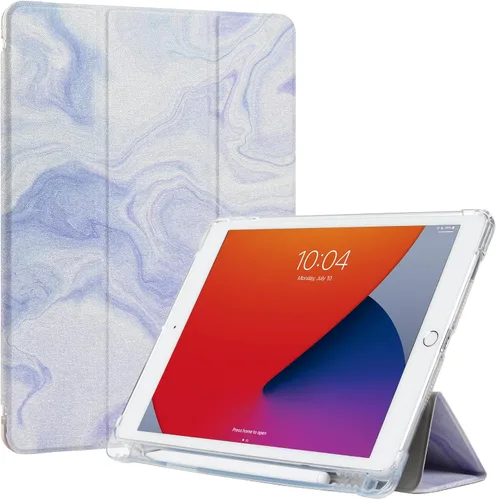 Miniatura 18 de ProtUTab Funda Compatible con iPad de 9ª Generación, Funda Slim Trifold con Soporte Auto Wake&Sleep para iPad de 8ª Generación (2020) y 7ª