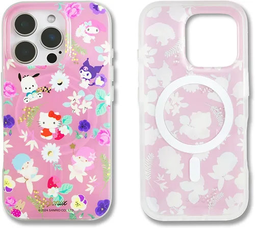 Miniatura 39 de Sonix x Sanrio - Funda para iPhone 15 Pro, compatible con MagSafe, probada en caídas de 10 pies, adivinador Kuromi
