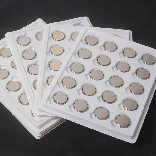 Miniatura 3 de 100 pilas CR2032 de 3 V de iones de litio de iones de litio CR2032 3 V célula de botón de moneda para velas LED de té, para llaves inteligentes