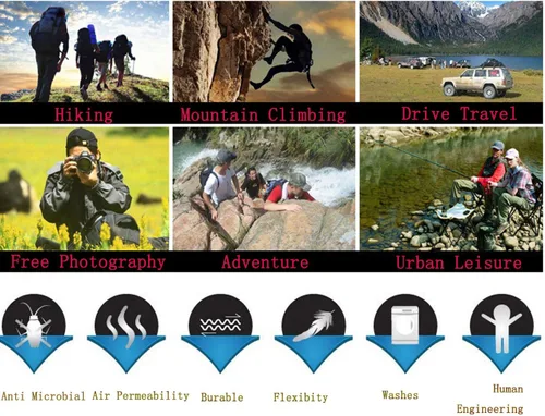 Miniatura 10 de Chaleco Flygo para hombre, para pesca, trabajo, safari, viaje de reportajes o para actividades al aire libre en verano, con bolsillos